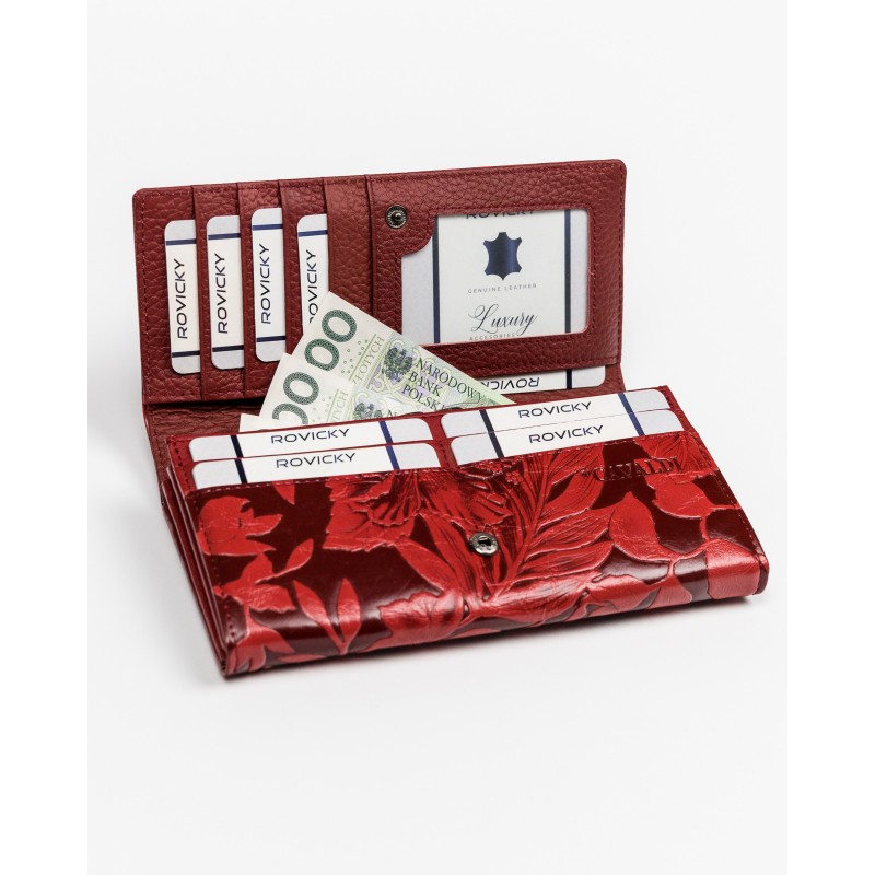 Кошелек женский Cavaldi PX24-DSF RED Кошелек женский Cavaldi PX24-DSF RED